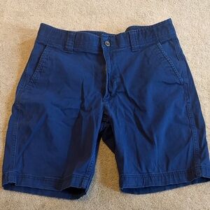 St. John's Bay Navy Flat Front Shorts